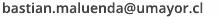 Mail de BASTIAN MALUENDA